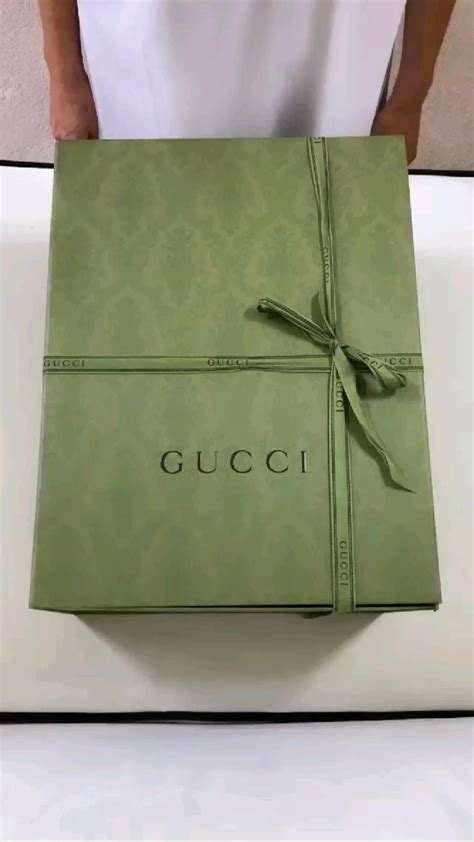 old gucci packaging|gucci wrapping paper.